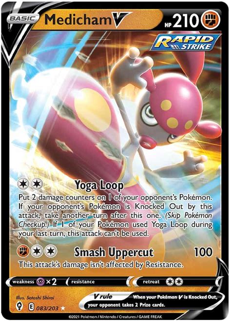 pokemon medicham card|Medicham V .